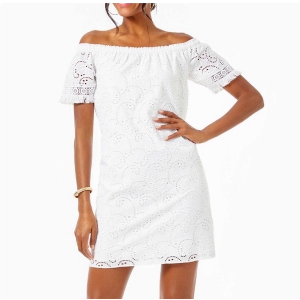 Lily Pulitzer Shanelle eyelet resort dress